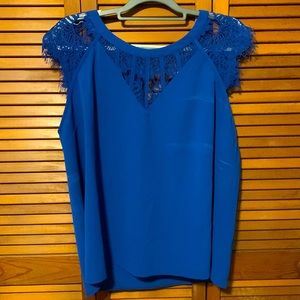 NWT Briton Ivy Cobalt Blouse
